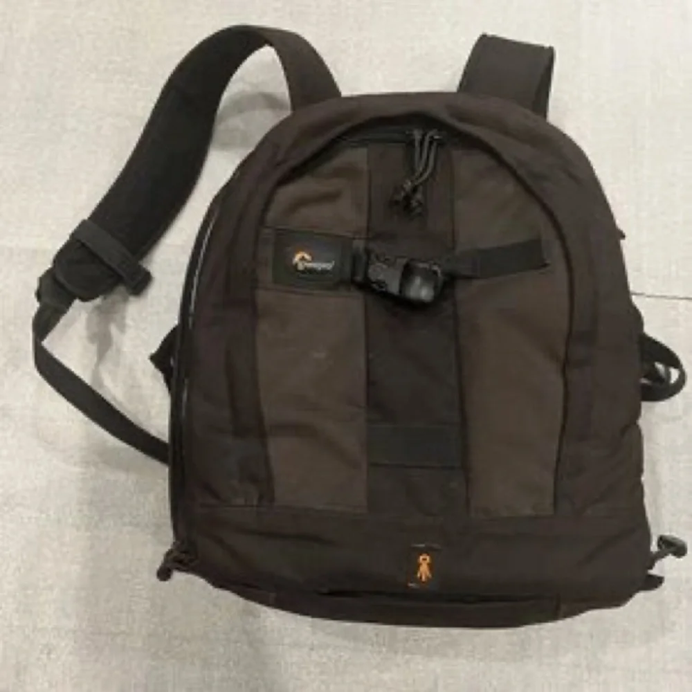 Men's Dark Brown Camera Backpack
